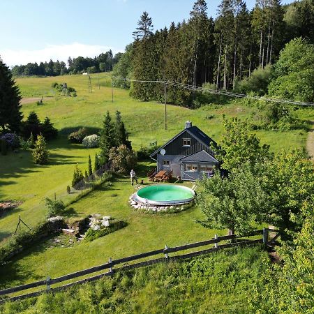 Schalkau Ferienhaeuschen Blessbergヴィラ エクステリア 写真